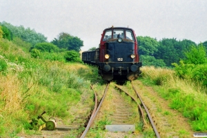 DSB MT 152 med Rangertræk Tp-Ac. Assens 07.08.1999.