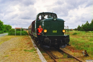 DSB MT 152+CLE 1672+AU 253. Nymindegab 23.06.2000.