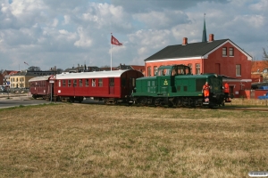 DSB MT 152+CLE 1672+BHL 401. Nyborg 09.04.2009.