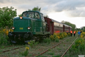 DSB MT 152+BHL 401+AU 253+CLE 1672. Grindsted 31.05.2012.