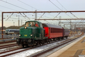 DSB MT 152+B 314+CLE 1672 som VM 136132 Tl-Od. Odense 17.01.2017.