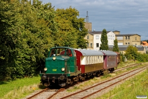 DSB MT 152+Buh 704+CLE 1672 som Rangertræk 220805 Hab-Oj. Haderslev Vest 01.09.2018.