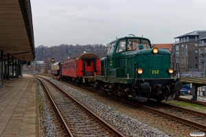 DSB MT 152+Uis 40 86 949 9 001-6+Ba-x 022+Traktor 119+Buh 704 som VM 221003 Rg-Ab. Vejle 16.02.2019.