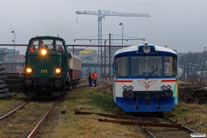 DSB MT 152 og SB Ym 5. Ålborg 17.02.2019.