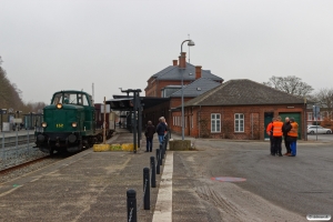 DSB MT 152+Uis 40 86 949 9 001-6+Buh 704 som VM 221004 Ab-Str. Hobro 17.02.2019.