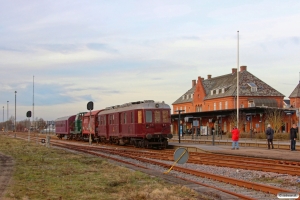 DSB MO 1848+Hims 21 86 211 4 204-9+MT 152+CLE 1672. Holstebro 08.03.2014.