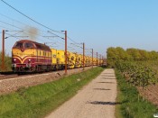 VIK 1833+SPAG ballastrensetog. Marslev 08.05.2023.