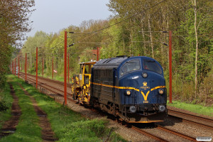 VIK MY 1152+SWIE 99 81 9225 001-2 som CB 6130 Pa-Fa. Km 26,6 Fa (Kolding-Lunderskov) 01.05.2024.