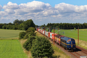 VIK MX 1023+1833 med CG 9561 Tl-Ar. Km 63,4 Fa (Horsens-Hovedgård) 25.06.2024.
