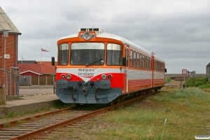 MjbaD Ym 12+Ys 12 som Tog 309 Vem-Thb. Thyborøn Havn 01.07.2011.