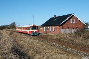 MjbaD Ys 16+Ym 16 som Tog 316 Thb-Vem. Klinkby 14.03.2013.