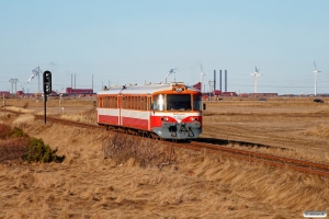 MjbaD Ys 16+Ym 16 som Tog 320 Thb-Vem. Harboøre 14.03.2013.