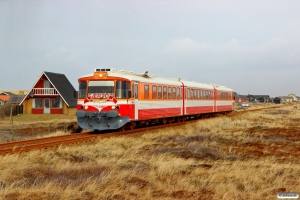 MjbaD Ym 39+Yp 54+Ym 40 med Særtog til Ringkøbing. Vrist - Victoria Street Station 30.01.2016.