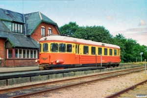 VNJ MB 51 med Tog ? Nbl-Va. Oksbøl 16.07.1983.