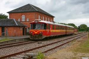 VNJ Ys 81+Ym 71 som P 32 Nbl-Va. Nørre Nebel 01.07.2011.