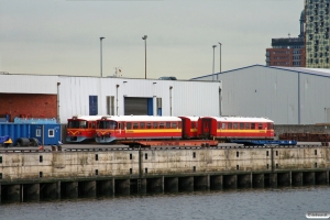 VNJ Ys 82, Ym 72, Ys 83 og Ym 73 på Kamerunkai. Hamburg-Süd 28.08.2012.