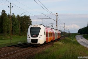 X61 203 som RST 8786. Boxholm - Mjölby 07.06.2012.