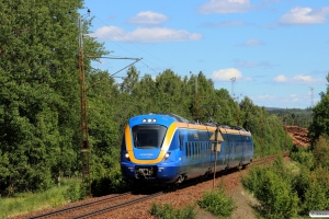Norrtåg X62 006 som RST 7508. Töva - Vattjom 20.06.2018.