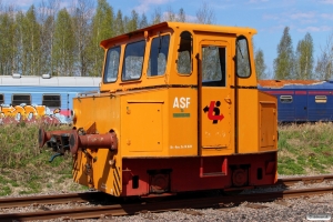 TÅGAB Zö 209 (ex. DB ASF 113). Kristinehamn 08.05.2016.