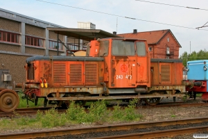 SJ Z43 422. Nässjö 08.06.2012.
