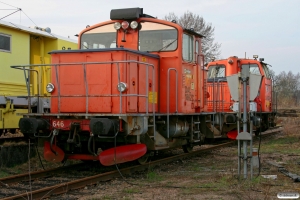 BV DAL 1862C (ex. Z67 646) og DAL 0626B (ex. Z67 626). Hässleholm 13.04.2009.